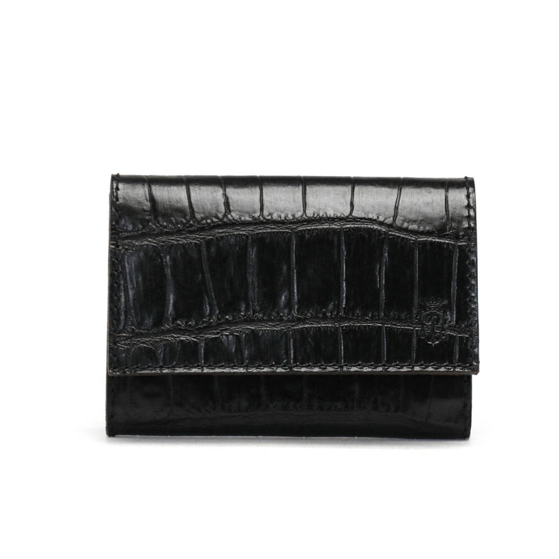 【正規品1年保証】 フェリージ カードケース メンズ レディース スリム 薄型 本革 革 ブランド Felisi 名刺入れ カード収納 カード入れ エンボスレザー クロコ 型押し コンパクト ビジネス 上品 STORICO 450/SA