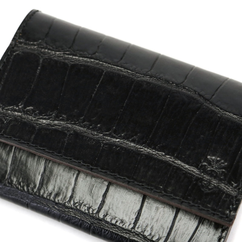 【正規品1年保証】 フェリージ カードケース メンズ レディース スリム 薄型 本革 革 ブランド Felisi 名刺入れ カード収納 カード入れ エンボスレザー クロコ 型押し コンパクト ビジネス 上品 STORICO 450/SA