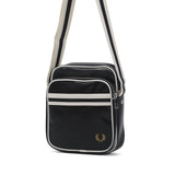 Fred Perry Shoulder Bag Men's Women's Crossbody Bag Brand FRED PERRY Crossbody Small Lightweight Zipper Cool Casual Adult Mini Shoulder Shoulder A5 3L Classic Side Bag L8258