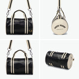 フレッドペリー ショルダーバッグ レディース メンズ FRED PERRY バッグ 小さめ おしゃれ ブランド 軽量 斜めがけ ミニボストン ミニショルダー ミニバレルバッグ 2WAY 3L Classic Mini Barrel Bag L9256