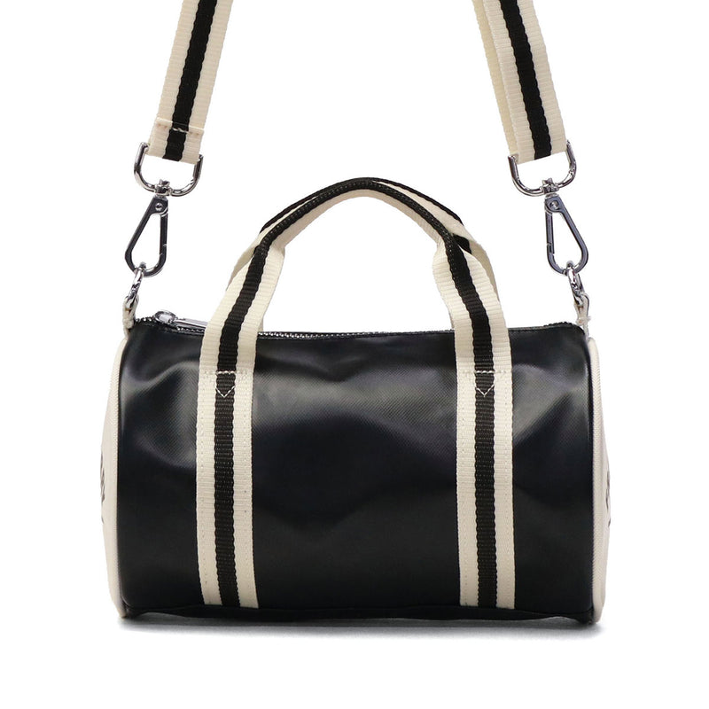 フレッドペリー ショルダーバッグ レディース メンズ FRED PERRY バッグ 小さめ おしゃれ ブランド 軽量 斜めがけ ミニボストン ミニショルダー ミニバレルバッグ 2WAY 3L Classic Mini Barrel Bag L9256