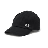 Fred Perry Cap Men's Women's FRED PERRY Hat Baseball Cap Brand Stylish Black Casual Simple Classic Lightweight Logo Embroidery One Point Pique Classic Cap HW6726