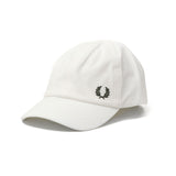 弗雷德·佩里（Fred Perry Cap）男子女士弗雷德·佩里（Fred Perry）帽子棒球帽品牌时尚黑色休闲简单经典轻巧徽标刺绣一点点Pique Classic Cap HW6726