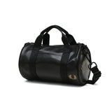 フレッドペリー ショルダーバッグ メンズ レディース 小さめ おしゃれ FRED PERRY ショルダー バッグ ハンドバッグ 斜め掛け 斜めがけ ブランド 軽量 軽い 2WAY 黒 ブラック Tonal Classic Mini Barrel Bag L1400