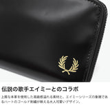 フレッドペリー 財布 レディース コンパクト FRED PERRY コインケース ブランド 革 おしゃれ 小銭入れ 本革 カードケース 大容量 ミニ財布 ファスナー かわいい レザー ミニ 大人 Amy Winehouse BOX LEATHER AMY WALLET L1401