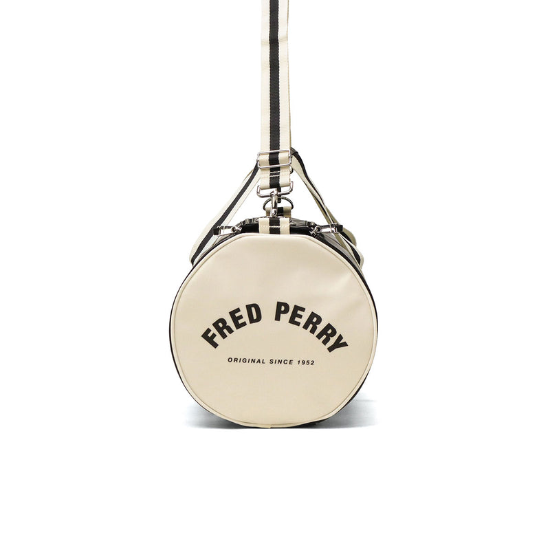 フレッドペリー ボストンバッグ 旅行 大容量 メンズ レディース FRED PERRY バッグ おしゃれ ブランド 軽量 大きめ 斜めがけ ボストン バレルバッグ カジュアル 2WAY 23L A4 Classic Barrel Bag L7255