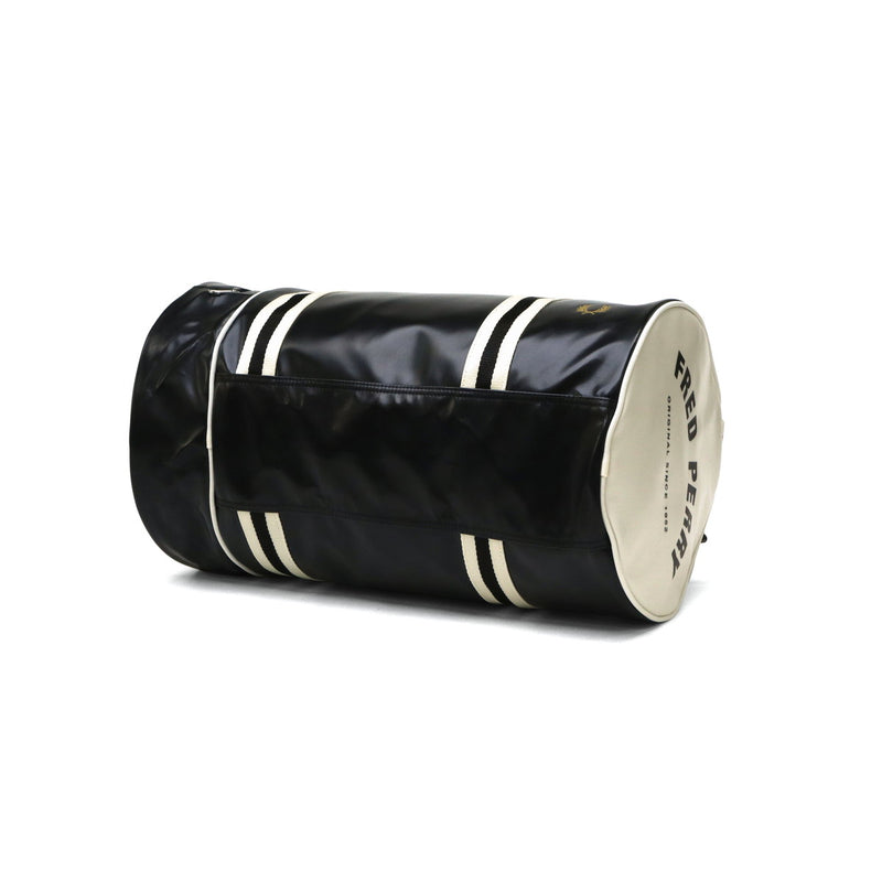 フレッドペリー ボストンバッグ 旅行 大容量 メンズ レディース FRED PERRY バッグ おしゃれ ブランド 軽量 大きめ 斜めがけ ボストン バレルバッグ カジュアル 2WAY 23L A4 Classic Barrel Bag L7255