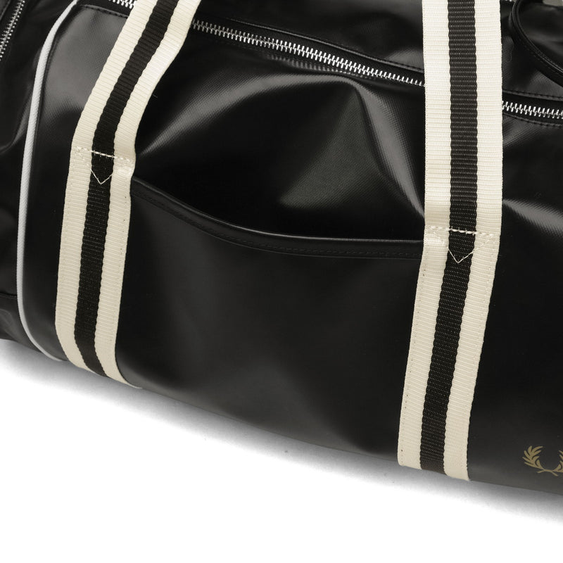 フレッドペリー ボストンバッグ 旅行 大容量 メンズ レディース FRED PERRY バッグ おしゃれ ブランド 軽量 大きめ 斜めがけ ボストン バレルバッグ カジュアル 2WAY 23L A4 Classic Barrel Bag L7255