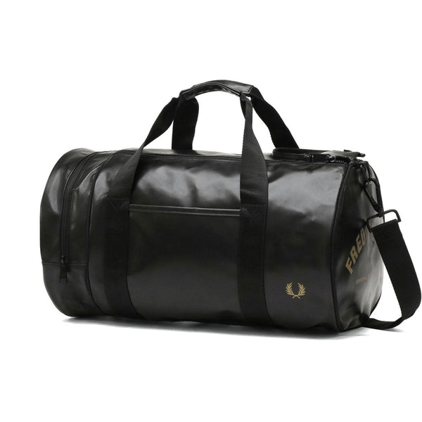 フレッドペリー ボストンバッグ 旅行 大容量 メンズ レディース FRED PERRY バッグ おしゃれ ブランド 軽量 大きめ 斜めがけ ボストン バレルバッグ カジュアル 2WAY 23L A4 Tonal Classic Barrel Bag L7260