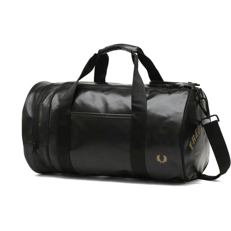 フレッドペリー ボストンバッグ 旅行 大容量 メンズ レディース FRED PERRY バッグ おしゃれ ブランド 軽量 大きめ 斜めがけ ボストン バレルバッグ カジュアル 2WAY 23L A4 Tonal Classic Barrel Bag L7260