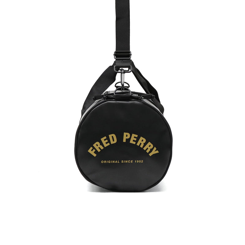 フレッドペリー ボストンバッグ 旅行 大容量 メンズ レディース FRED PERRY バッグ おしゃれ ブランド 軽量 大きめ 斜めがけ ボストン バレルバッグ カジュアル 2WAY 23L A4 Tonal Classic Barrel Bag L7260