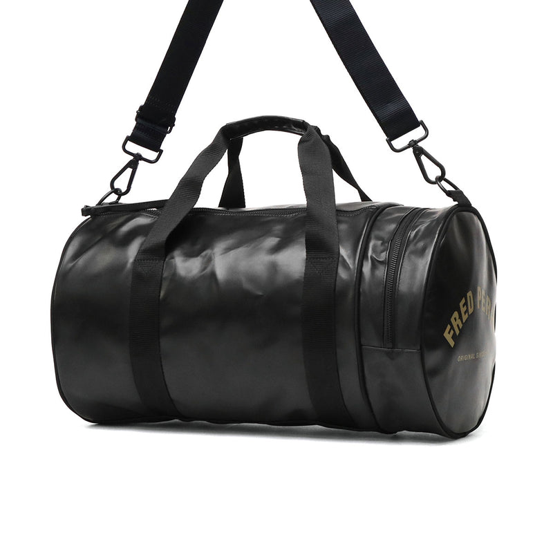 フレッドペリー ボストンバッグ 旅行 大容量 メンズ レディース FRED PERRY バッグ おしゃれ ブランド 軽量 大きめ 斜めがけ ボストン バレルバッグ カジュアル 2WAY 23L A4 Tonal Classic Barrel Bag L7260