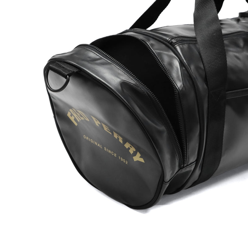 フレッドペリー ボストンバッグ 旅行 大容量 メンズ レディース FRED PERRY バッグ おしゃれ ブランド 軽量 大きめ 斜めがけ ボストン バレルバッグ カジュアル 2WAY 23L A4 Tonal Classic Barrel Bag L7260