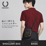 フレッドペリー ショルダーバッグ ミニショルダー レディース メンズ 縦型 斜めがけ ミニサイズ FRED PERRY バッグ ミニバッグ ブランド 軽量 コンパクト ポシェット 1L Tonal Classic Small Side Bag L2166