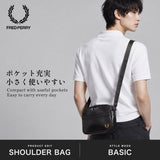 フレッドペリー ショルダーバッグ メンズ レディース ブランド ミニ コンパクト 小さめ FRED PERRY 斜めがけ ヨコ 横 シンプル おしゃれ トラベル ミニショルダー 2L Tonal Classic Mini Shoulder Bag L2169