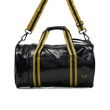 フレッドペリー ボストンバッグ バレルバッグ レディース メンズ 旅行 大容量 FRED PERRY ボストン ブランド ドラム型 おしゃれ ショルダーストラップ 斜めがけ 軽量 23L A4 Tipped Classic Barrel Bag L3352