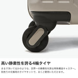フリクエンター スーツケース Mサイズ FREQUENTER リエーヴェ キャリーケース 52L 軽量 軽い 静音 メンズ レディース M TSロック 5泊 6泊 旅行 出張 消臭 抗菌 LIEVE 4輪キャリー 57cm 1-252