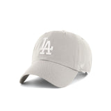 '47 Cap Men's Women's Brand Forty Seven CLEAN UP Hat Baseball Cap Logo Stylish Cotton Simple Casual Cool Size Adjustment Major League Cleanup Los Angeles Dodgers