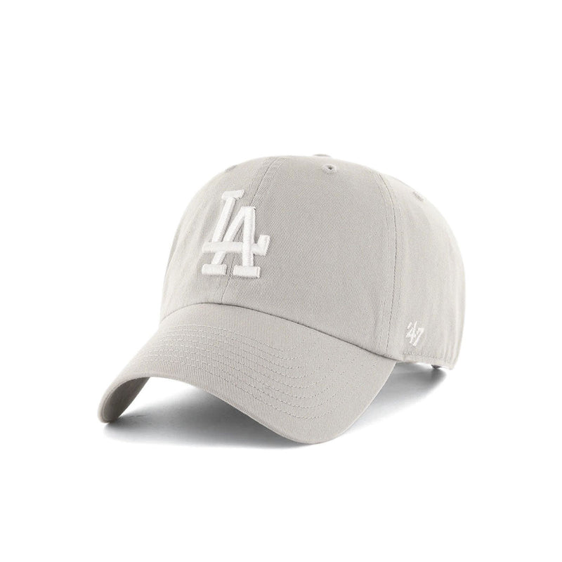 '47 Cap Men's Women's Brand Forty Seven CLEAN UP Hat Baseball Cap Logo Stylish Cotton Simple Casual Cool Size Adjustment Major League Cleanup Los Angeles Dodgers