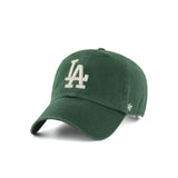 '47 Cap Men's Women's Brand Forty Seven CLEAN UP Hat Baseball Cap Logo Stylish Cotton Simple Casual Cool Size Adjustment Major League Cleanup Los Angeles Dodgers