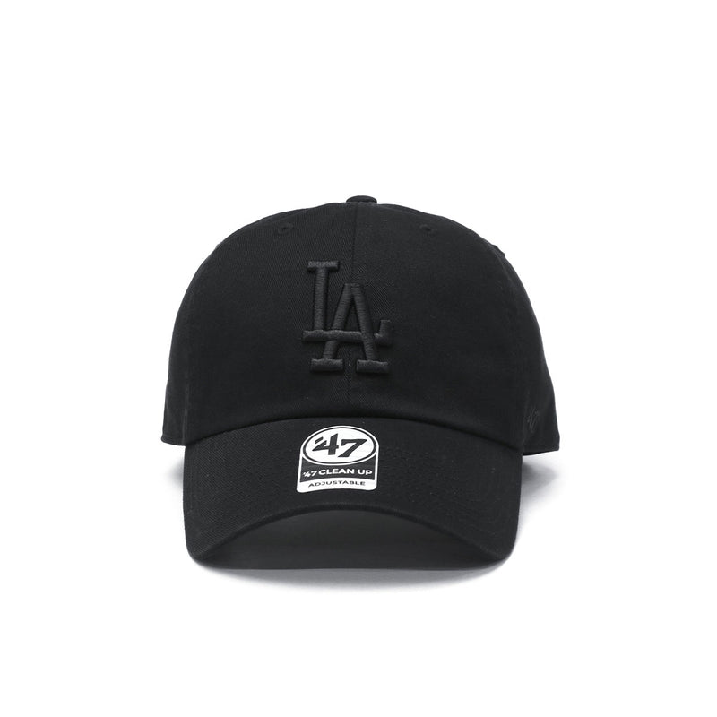 '47 Cap Men's Women's Brand Forty Seven CLEAN UP Hat Baseball Cap Logo Stylish Cotton Simple Casual Cool Size Adjustment Major League Cleanup Los Angeles Dodgers