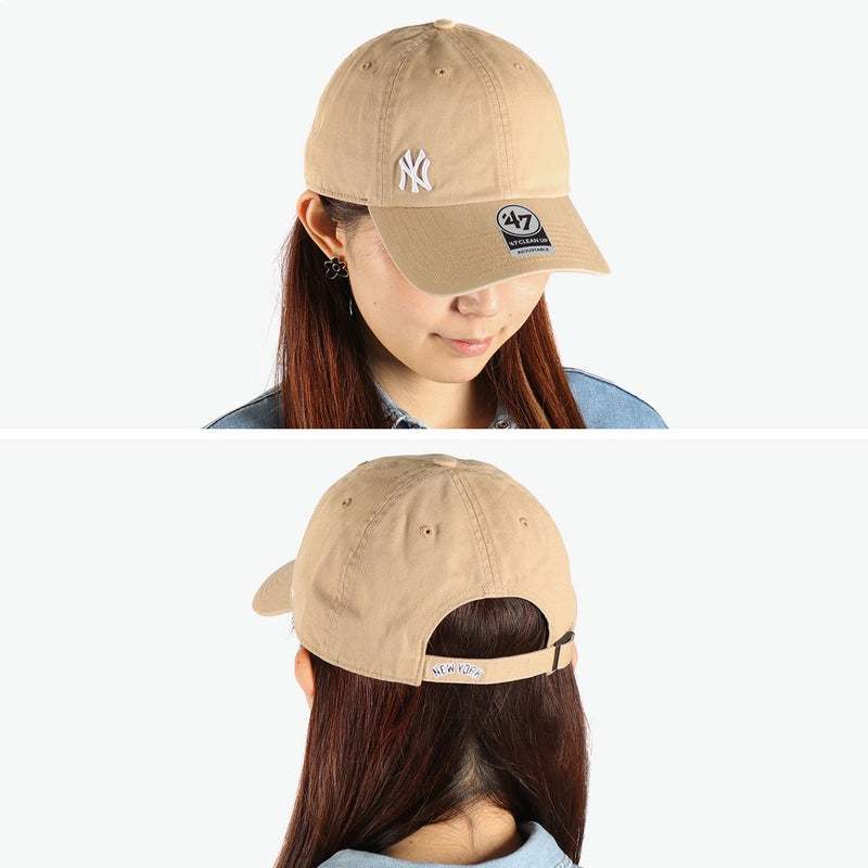 47 Cap Men's Women's Brand Forty Seven Hat Baseball Cap Logo Stylish Cotton Simple Casual Cool Size Adjustment Washed Cleanup Suspense