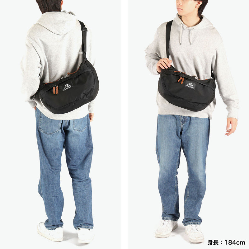 【日本正規品】 グレゴリー ショルダーバッグ メンズ レディース GREGORY 斜めがけ ブランド 軽量 軽い かっこいい カジュアル おしゃれ アウトドア バッグ ラウンド 横型 B5 13L CLASSIC BAGS サッチェルM V3