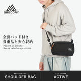 【日本正規品】 グレゴリー ショルダーバッグ メンズ レディース 斜めがけバッグ 小さめ GREGORY ブランド カジュアル 横型 ミニショルダー 斜め掛け 軽量 軽い 2.5L クラシック パデッドショルダーポーチM