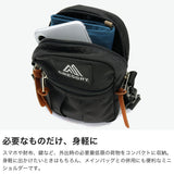 【日本正規品】 グレゴリー ショルダーバッグ メンズ レディース 斜めがけバッグ 小さめ GREGORY ブランド カジュアル 縦型 ミニショルダー 斜め掛け 軽量 軽い 1.5L おしゃれ クラシック クイックポケットS