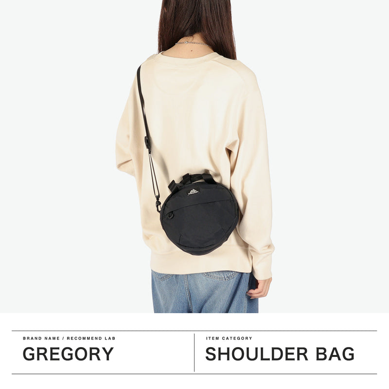 [正版日本產品] Gregory肩帶女性Gregory Cross Body小成人輕巧迷你袋2Way小迷你肩袋尼龍越野圓形圓形手提袋燈suszy suszy suszy suzy suzy round