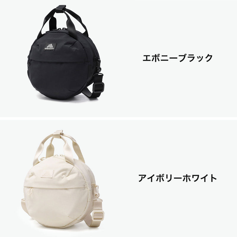 [正版日本產品] Gregory肩帶女性Gregory Cross Body小成人輕巧迷你袋2Way小迷你肩袋尼龍越野圓形圓形手提袋燈suszy suszy suszy suzy suzy round