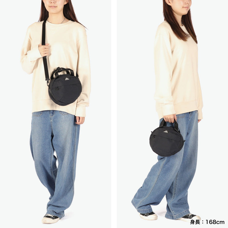 [正版日本產品] Gregory肩帶女性Gregory Cross Body小成人輕巧迷你袋2Way小迷你肩袋尼龍越野圓形圓形手提袋燈suszy suszy suszy suzy suzy round