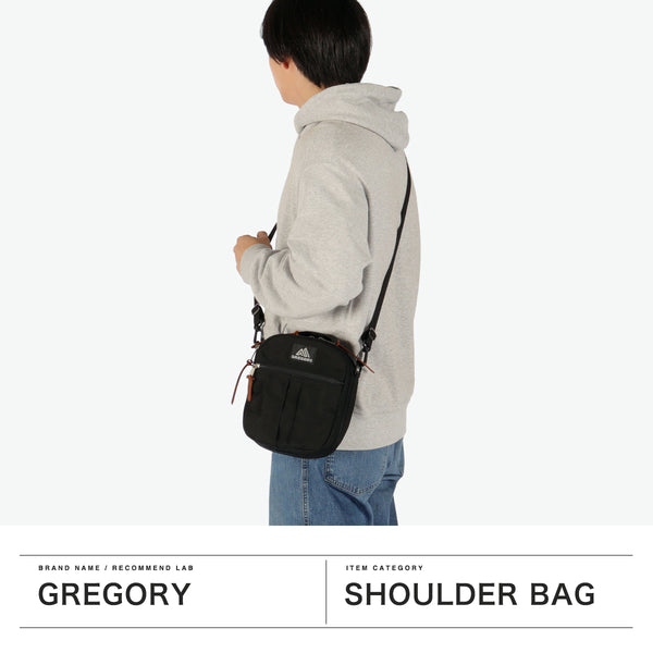 【日本正規品】 グレゴリー ショルダーバッグ メンズ レディース 軽量 GREGORY 小さめ 斜めがけ ショルダー かっこいい シンプル おしゃれ カジュアル ロゴ CLASSIC BAGS クイックポケットデラックス