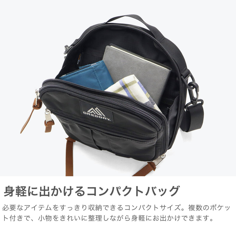 【日本正規品】 グレゴリー ショルダーバッグ メンズ レディース 軽量 GREGORY 小さめ 斜めがけ ショルダー かっこいい シンプル おしゃれ カジュアル ロゴ CLASSIC BAGS クイックポケットデラックス