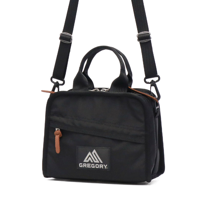 【日本正規品】 グレゴリー ショルダーバッグ メンズ レディース 斜めがけバッグ 小さめ GREGORY ブランド おしゃれ アウトドア ミニ バッグ 横型 シンプル 軽量 軽い 自立 A5 3L 無地 ナイロン 黒 プティサック