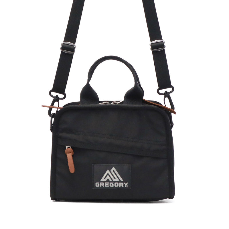 【日本正規品】 グレゴリー ショルダーバッグ メンズ レディース 斜めがけバッグ 小さめ GREGORY ブランド おしゃれ アウトドア ミニ バッグ 横型 シンプル 軽量 軽い 自立 A5 3L 無地 ナイロン 黒 プティサック