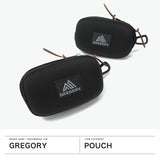 【日本正規品】 グレゴリー ポーチ メンズ レディース マルチポーチ Mサイズ GREGORY ブランド 小物入れ コンパクト アクセサリー 小物 ガジェット ケース 軽量 1L ナイロン シンプル カラビナ付き マルチケースM