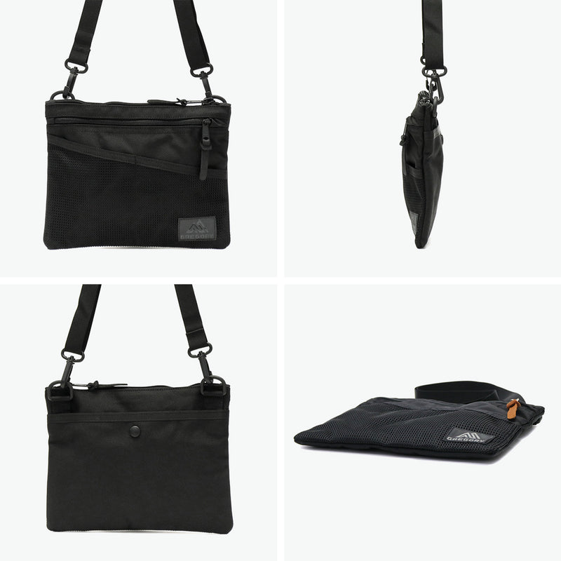 【日本正規品】 グレゴリー サコッシュ メンズ レディース 軽量 ナイロン GREGORY ブランド バッグ アウトドア 小さめ 斜めがけ 軽い 薄型 おしゃれ 横型 ショルダーバッグ 1.5L CLASSIC クラシックサコッシュM