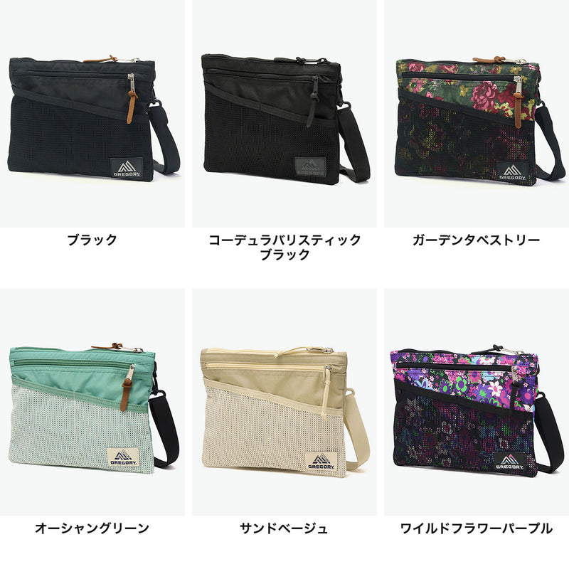 【日本正規品】 グレゴリー サコッシュ メンズ レディース 軽量 ナイロン GREGORY ブランド バッグ アウトドア 小さめ 斜めがけ 軽い 薄型 おしゃれ 横型 ショルダーバッグ 1.5L CLASSIC クラシックサコッシュM