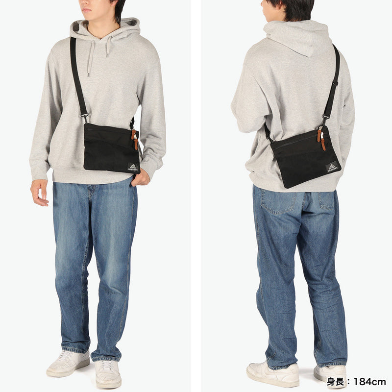 【日本正規品】 グレゴリー サコッシュ メンズ レディース 軽量 ナイロン GREGORY ブランド バッグ アウトドア 小さめ 斜めがけ 軽い 薄型 おしゃれ 横型 ショルダーバッグ 1.5L CLASSIC クラシックサコッシュM