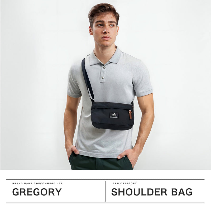 【日本正規品】 グレゴリー ショルダーバッグ メンズ レディース GREGORY バッグ 小さめ 斜めがけ ブランド 軽量 軽い 大人 横 シンプル コンパクト 斜めがけバッグ おしゃれ 1L CLASSIC クラシック エンベロップショルダー