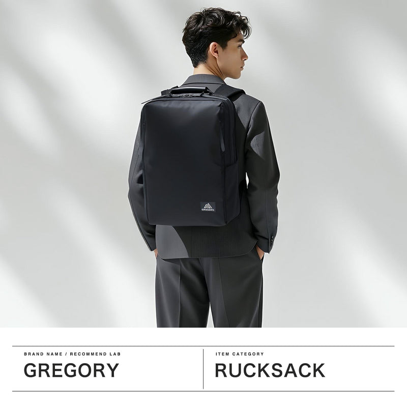 [Genuine Japanese product] Gregory backpack for men and women, commuting, school, GREGORY, stylish, 2-layer, large computer, A4, B4, business brand, commuting backpack, bag, daypack, pouch included, COVERT CLASSIC, simple business day