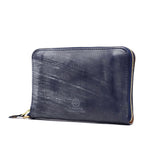[three months guarantee] Glenn royal wallet GLENROYAL WALLET WITH DIVIDERS round fastener wallet folio men gap Dis leather 03-6025