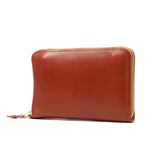 [three months guarantee] Glenn royal wallet GLENROYAL WALLET WITH DIVIDERS round fastener wallet folio men gap Dis leather 03-6025