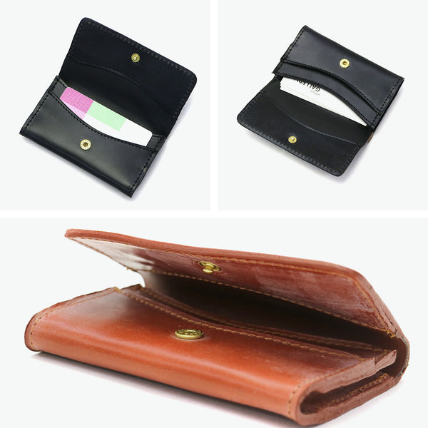 【正規品3カ月保証】 グレンロイヤル 名刺入れ メンズ レディース ブランド GLENROYAL 本革 革 牛革 レザー おしゃれ カードケース ビジネス コンパクト かぶせ BUSINESS CARD HOLDER 03-6131