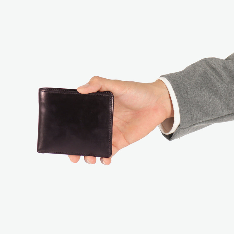 【正規品3カ月保証】 グレンロイヤル 二つ折り財布 メンズ レディース 折財布 小さめ GLENROYAL ブランド 大人 おしゃれ 上品 ミニ 財布 小銭入れ付き 札入れ カード入れ 本革 HIP WALLET WITH DIVIDER 03-6171