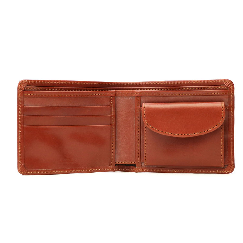 【正規品3カ月保証】 グレンロイヤル 二つ折り財布 メンズ レディース 折財布 小さめ GLENROYAL ブランド 大人 おしゃれ 上品 ミニ 財布 小銭入れ付き 札入れ カード入れ 本革 HIP WALLET WITH DIVIDER 03-6171