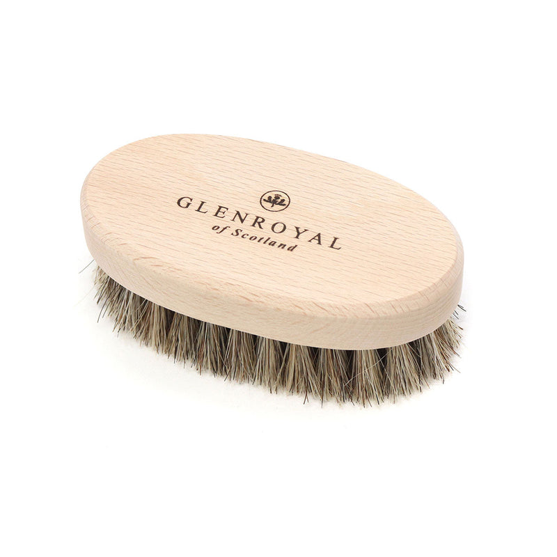 【正規取扱店】 グレンロイヤル メンテナンスブラシ ブラシ GLENROYAL 馬毛 手入れ メンテナンス 革 本革 革小物 バッグ 鞄 財布 BRUSH M 0006