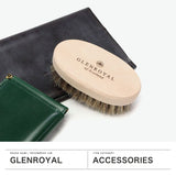 【正規取扱店】 グレンロイヤル メンテナンスブラシ ブラシ GLENROYAL 馬毛 手入れ メンテナンス 革 本革 革小物 バッグ 鞄 財布 BRUSH M 0006