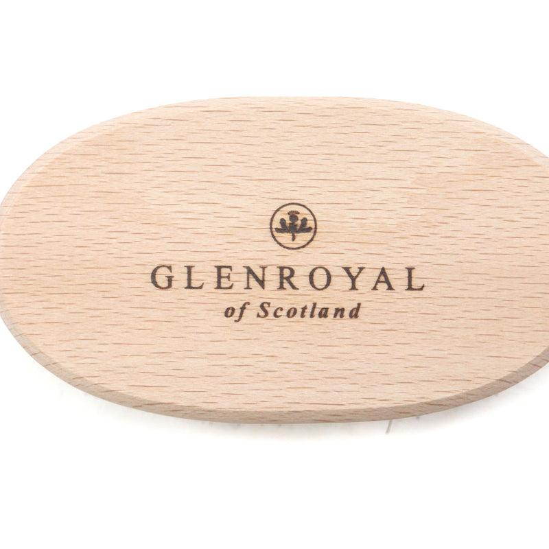 【正規取扱店】 グレンロイヤル メンテナンスブラシ ブラシ GLENROYAL 馬毛 手入れ メンテナンス 革 本革 革小物 バッグ 鞄 財布 BRUSH M 0006